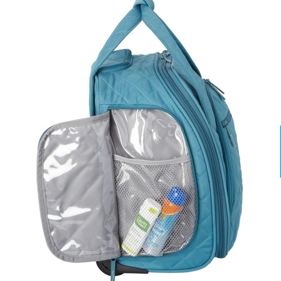 DELSEY QUILTED ROLLING UNDERSEAT TOTE - Picture 3 of 7